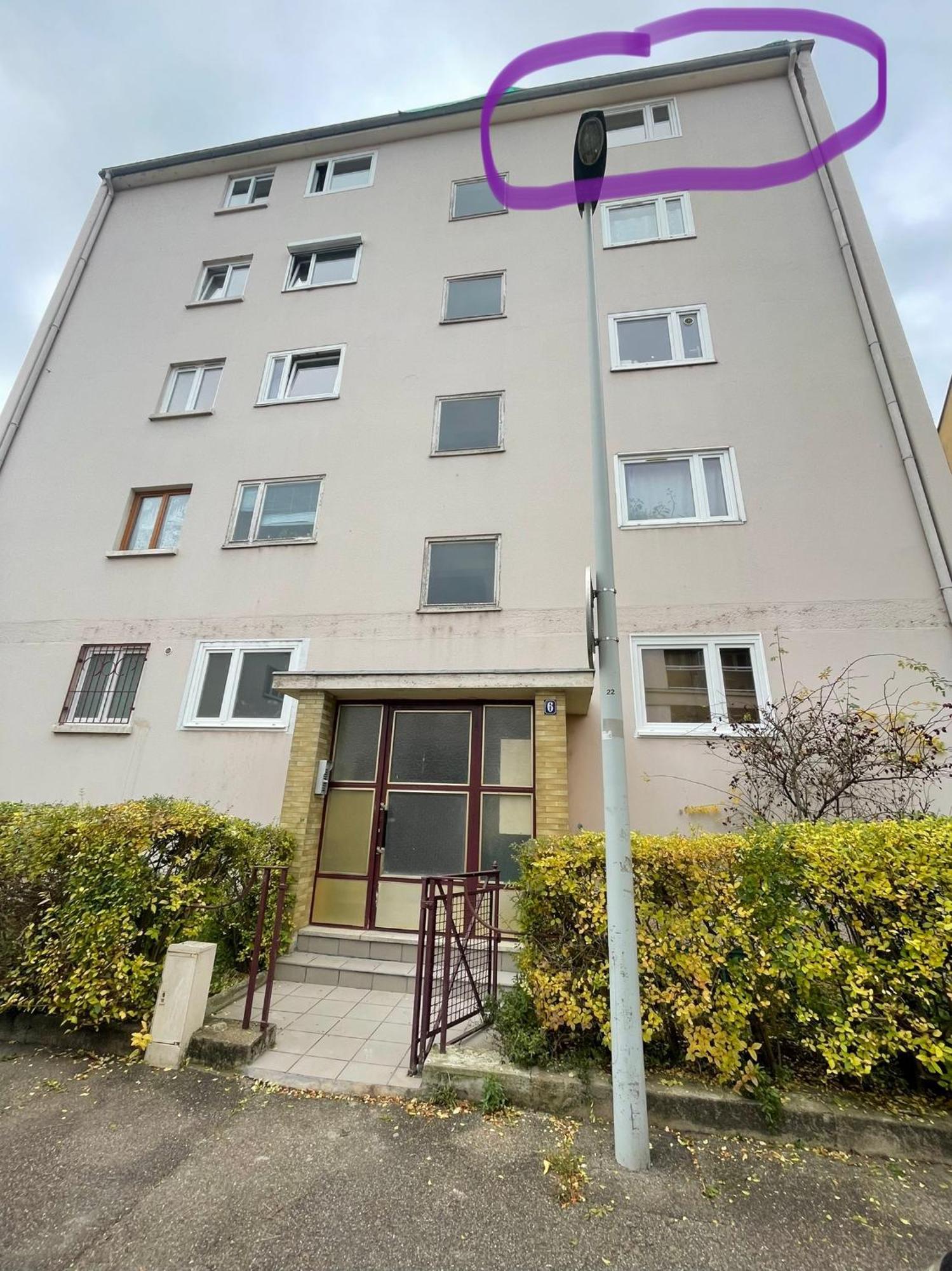Ferienwohnung #6 : 2 Pieces Dernier Etage Tres Calme 40M2 Straßburg Exterior foto